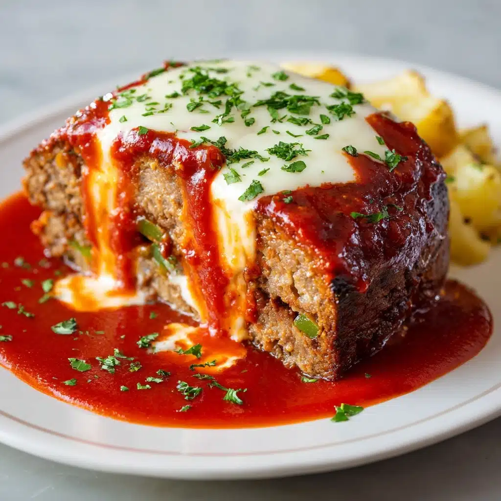 Stuffed Italian Meatloaf Recipe - Recipe Image