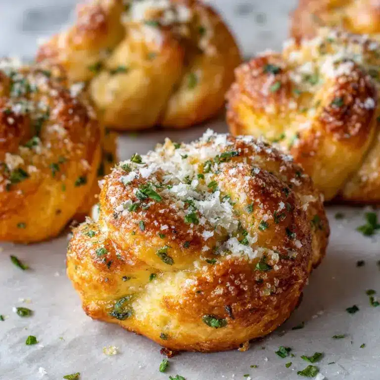 Homemade Garlic Knots Recipe