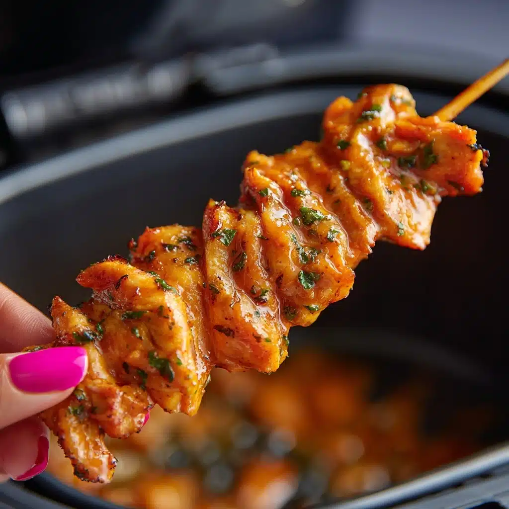 Ranch Garlic Parmesan Chicken Skewers Recipe - Recipe Image