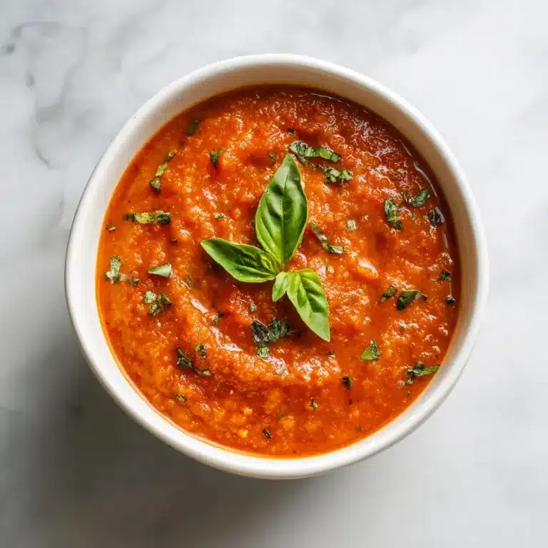 Roasted Red Pepper Sauce Recipe