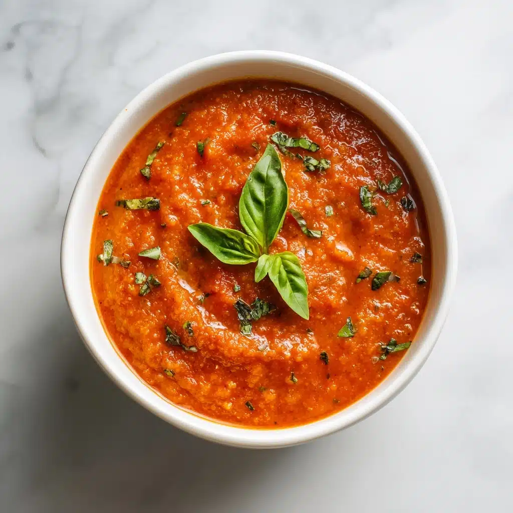 Roasted Red Pepper Sauce Recipe
