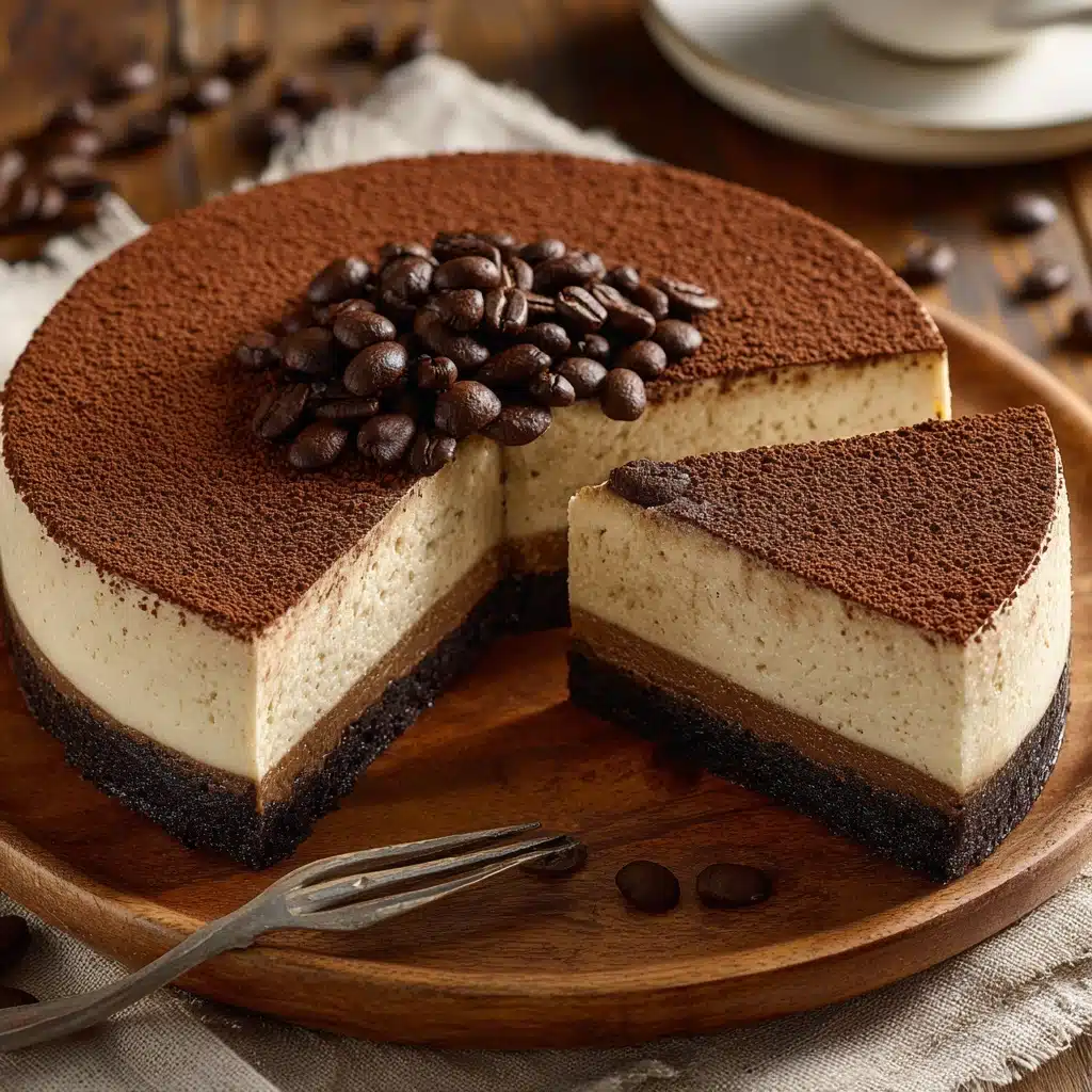 Creamy Coffee Cheesecake Recipe - Recipe Image