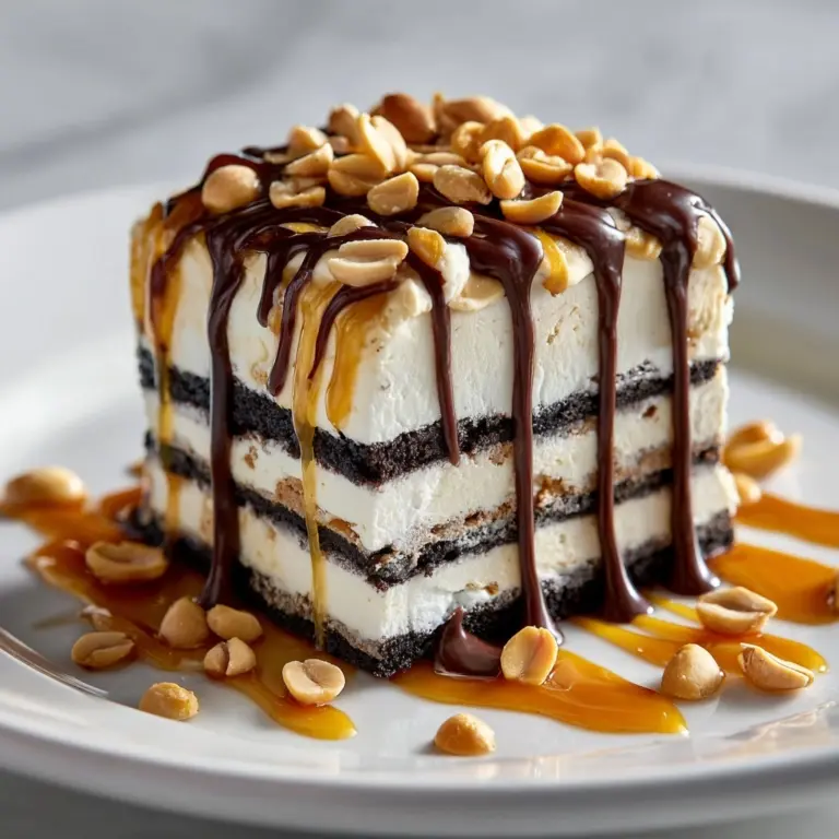 Lazy Ice Cream Sandwich Cake Recipe