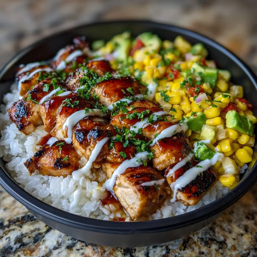 Ultimate Street Corn Chicken Rice Bowl FlavorPacked Delight Recipe - Recipe Image