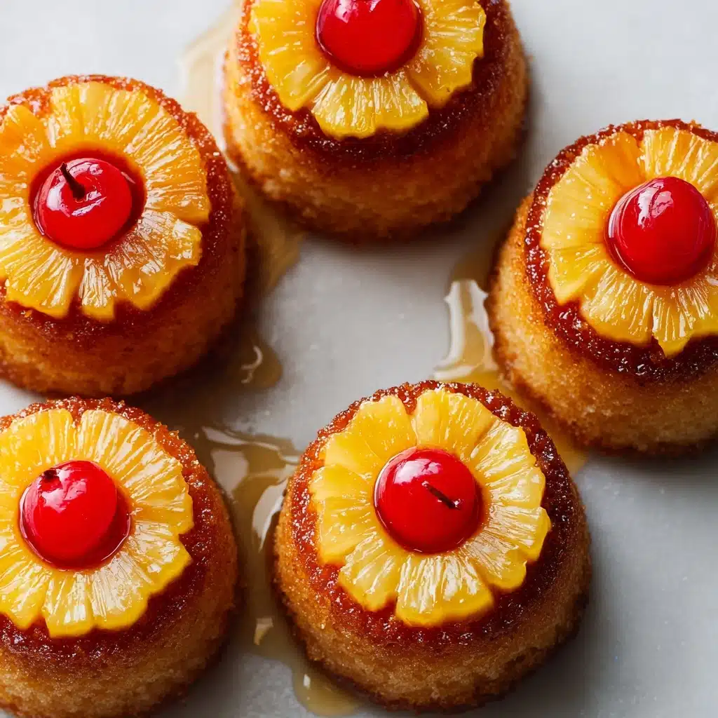 Pineapple Upside Down Sugar Cookies Recipe - Recipe Image