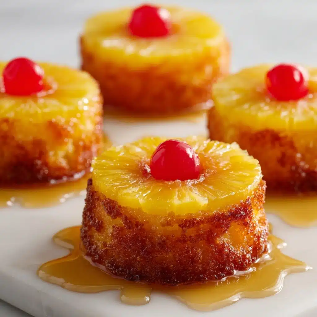 Pineapple Upside Down Sugar Cookies Recipe - Recipe Image