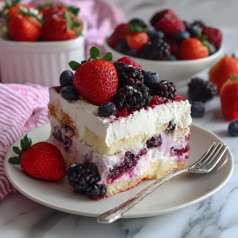 Berry Tiramisu Recipe