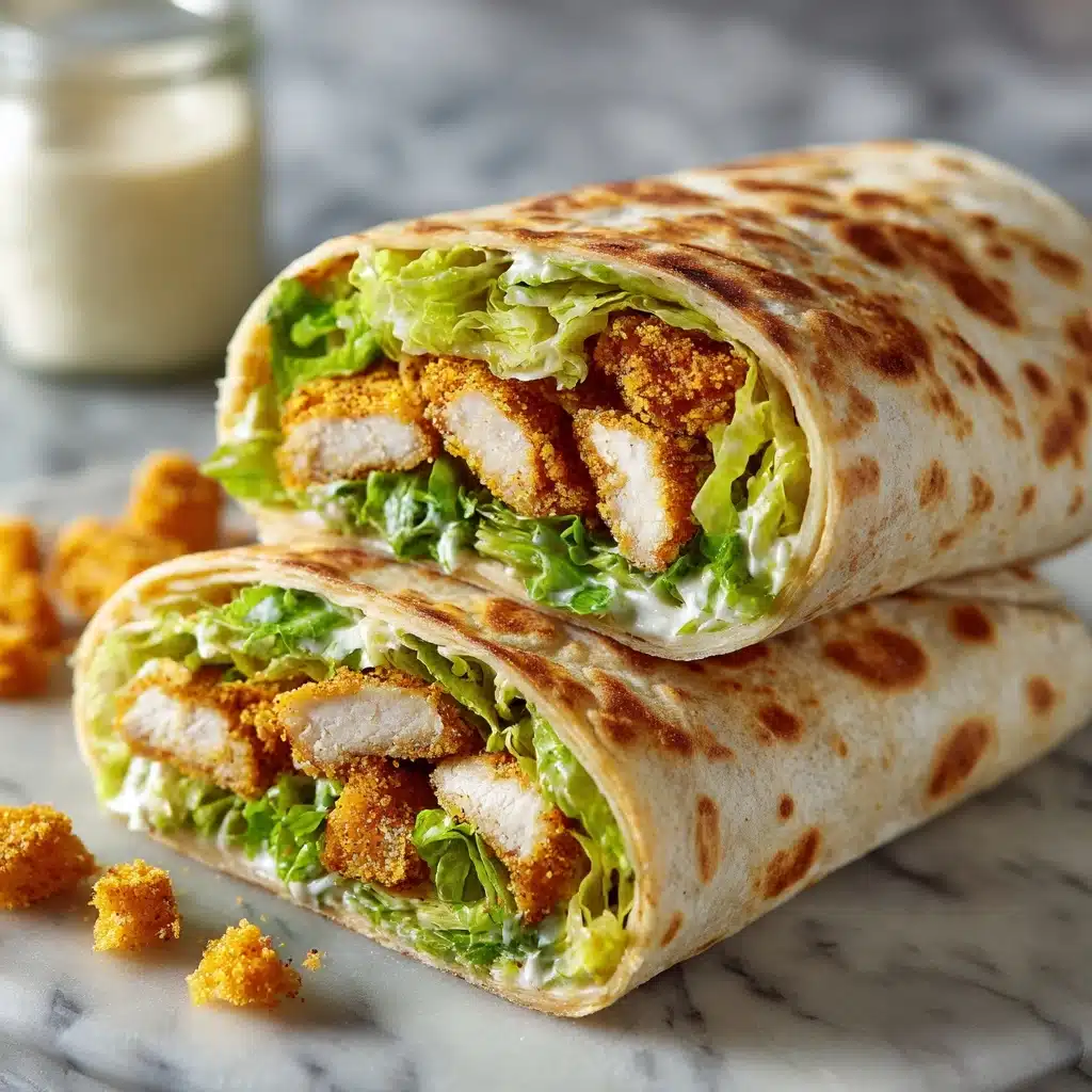Chicken Caesar Wraps Recipe