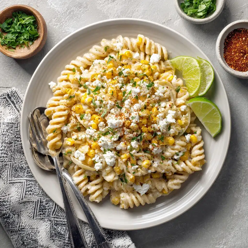 Mexican Street Corn Pasta Salad Recipe - Recipe Image
