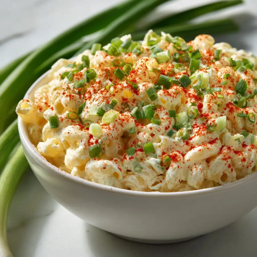 Deviled Egg Pasta Salad Recipe - Recipe Image