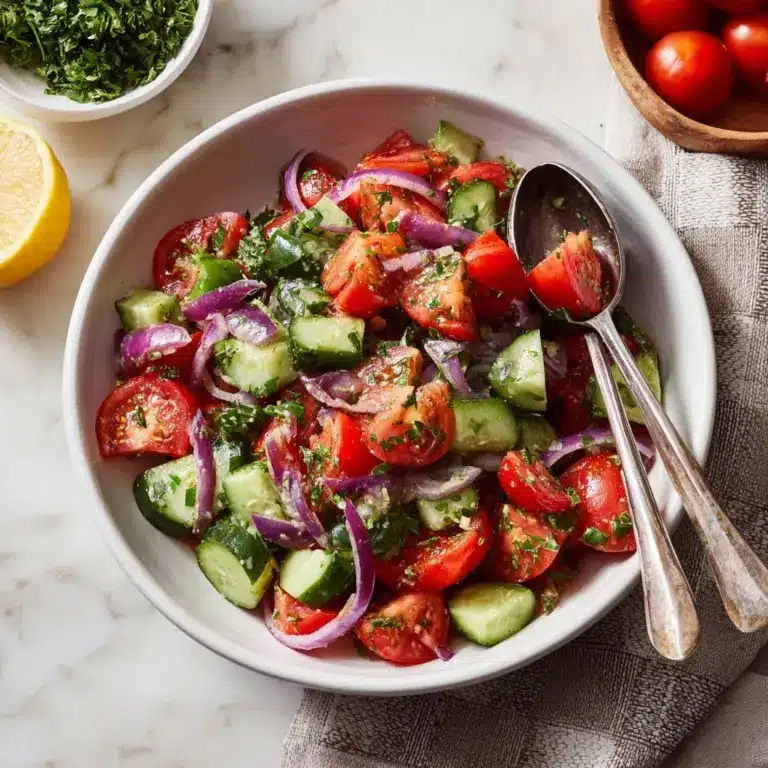 Cucumber Tomato Salad Recipe