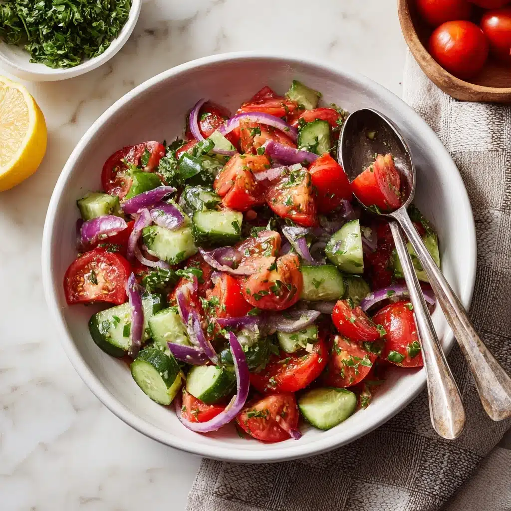 Cucumber Tomato Salad Recipe