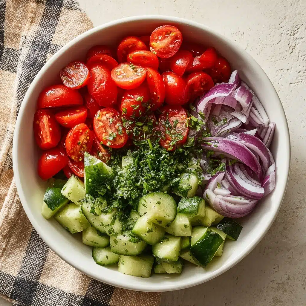 Cucumber Tomato Salad Recipe - Recipe Image