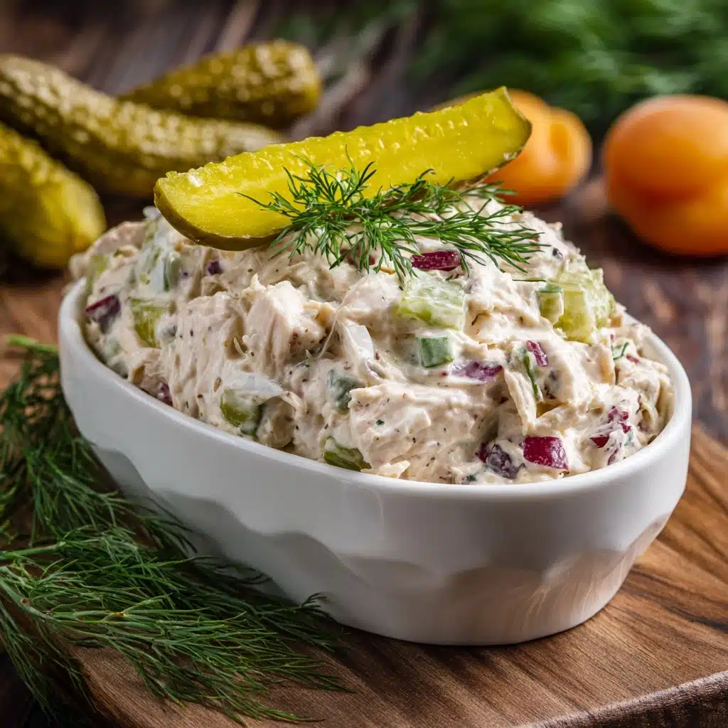 Dill Pickle Chicken Salad Recipe - Recipe Image