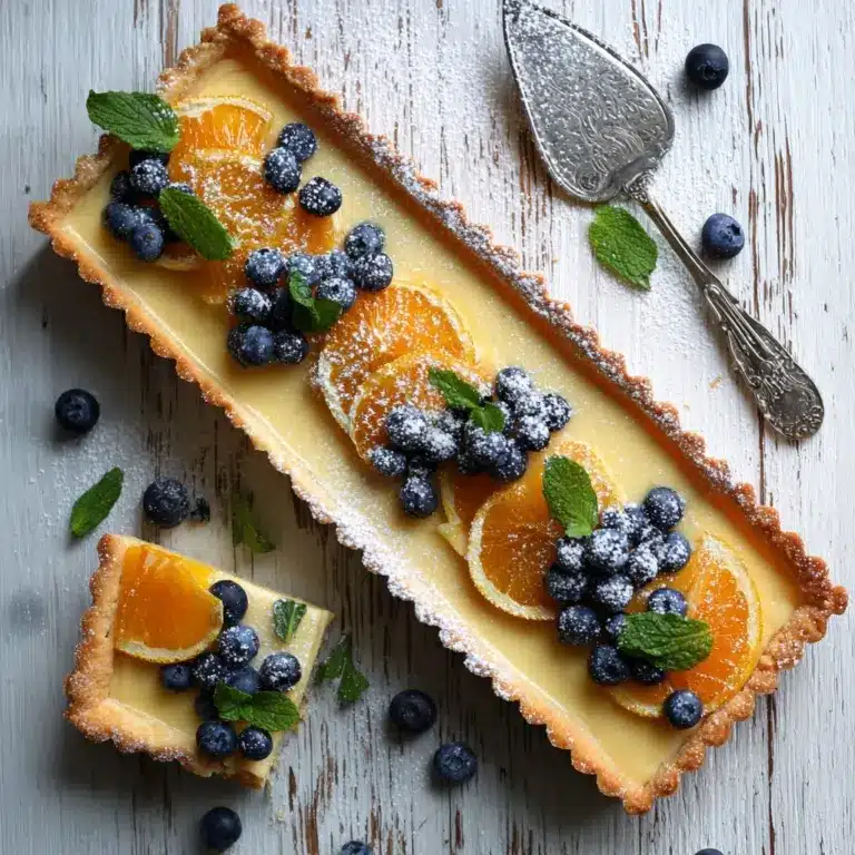 Italian Lemon Mascarpone Tart Recipe