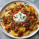 Cheesy Taco Potatoes Recipe