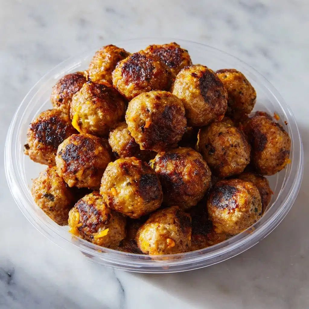 4-Ingredient Baked Chicken Meatballs Recipe - Recipe Image