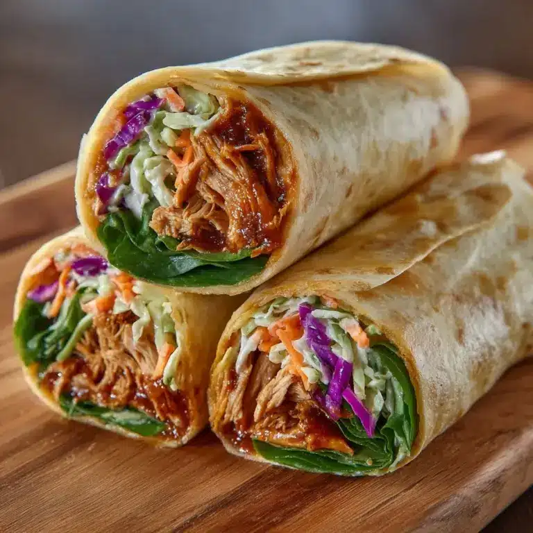BBQ Chicken Wraps Recipe