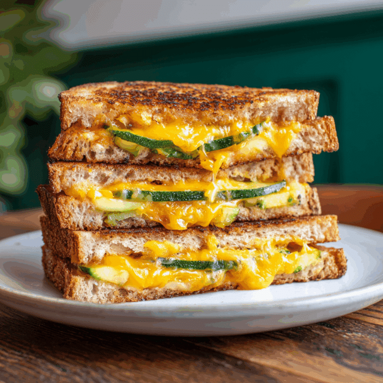 Zucchini Grilled Cheese Recipe