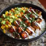 Ultimate Street Corn Chicken Rice Bowl FlavorPacked Delight Recipe