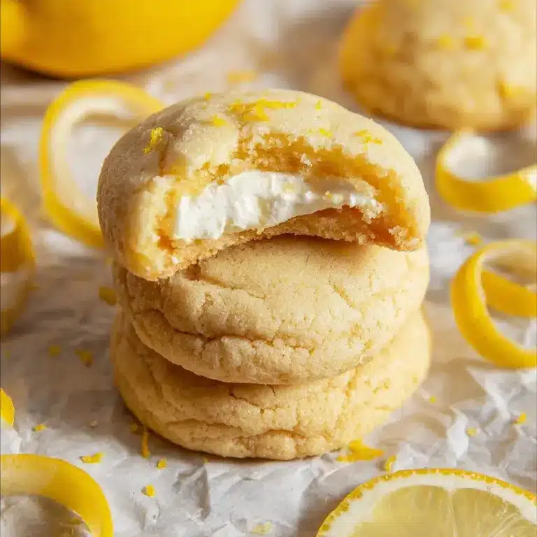 Lemon Cheesecake Cookies Recipe
