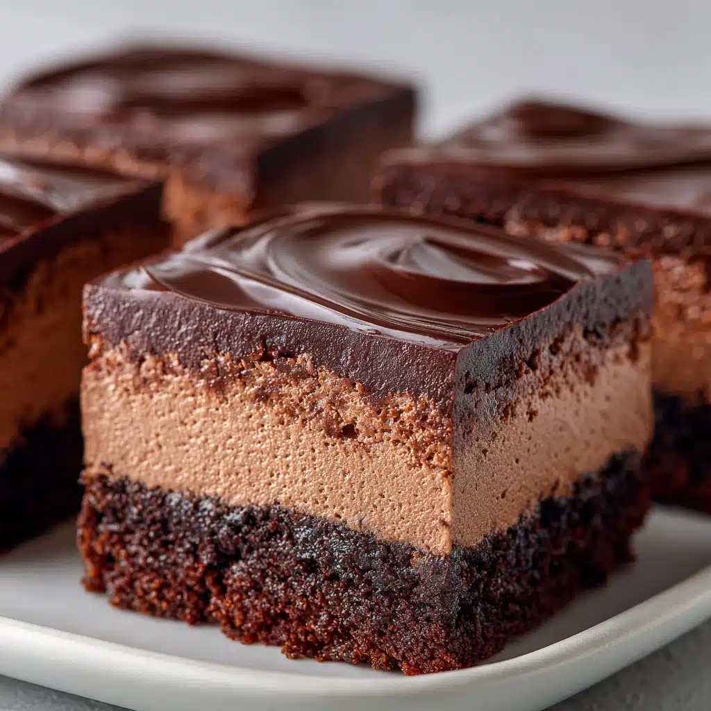 Chocolate Mousse Brownies Recipe