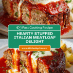 Stuffed Italian Meatloaf Recipe
