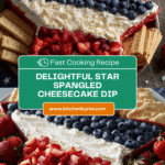 How to Make Star Spangled Cheesecake Dip! Recipe