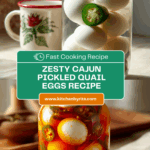 Spicy Cajun Pickled Quail Eggs Recipe