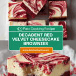 Red Velvet Cheesecake Brownies Recipe