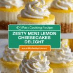 Mini Lemon Cheesecakes Recipe
