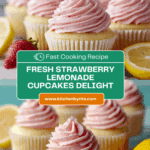 Strawberry Lemonade Cupcakes Recipe