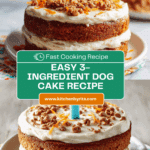 3-Ingredient Dog Cake Recipe