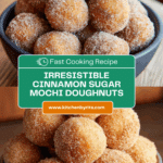 Mochi Doughnuts I Korean Chapssal Donuts Recipe
