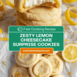 Lemon Cheesecake Cookies Recipe