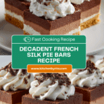French Silk Pie Bars Recipe