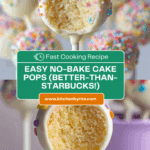 No-Bake Cake Pops (Better-Than-Starbucks) Recipe