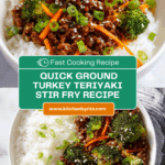 Ground Turkey Teriyaki Stir Fry Recipe