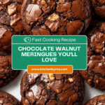 Chewy Chocolate Walnut Meringues Recipe