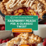 Raspberry Peach Pie Recipe