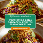bage Slaw with Addictive Sesame Dressing Recipe