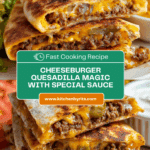 Cheeseburger Quesadilla Recipe