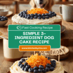 3-Ingredient Dog Cake Recipe
