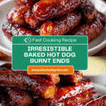 Baked Hot Dog Burnt Ends Recipe