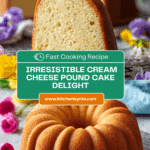 Cream Cheese Pound Cake Recipe