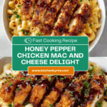 Honey Pepper Chicken Mac and Cheese Recipe