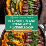 Steak with Green Sauce Recipe