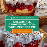 Strawberry Pop-Tart Pie Recipe