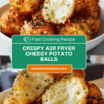 Air Fryer Cheesy Mashed Potato Balls Recipe