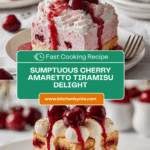 Cherry Amaretto Tiramisu Recipe
